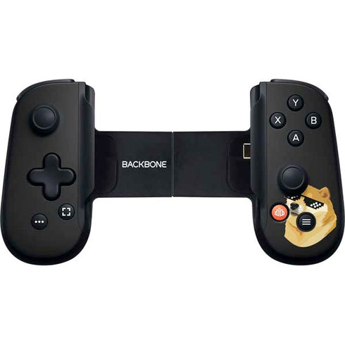 Doge Coin Crypto Backbone One for iPhone Game Controller Skin